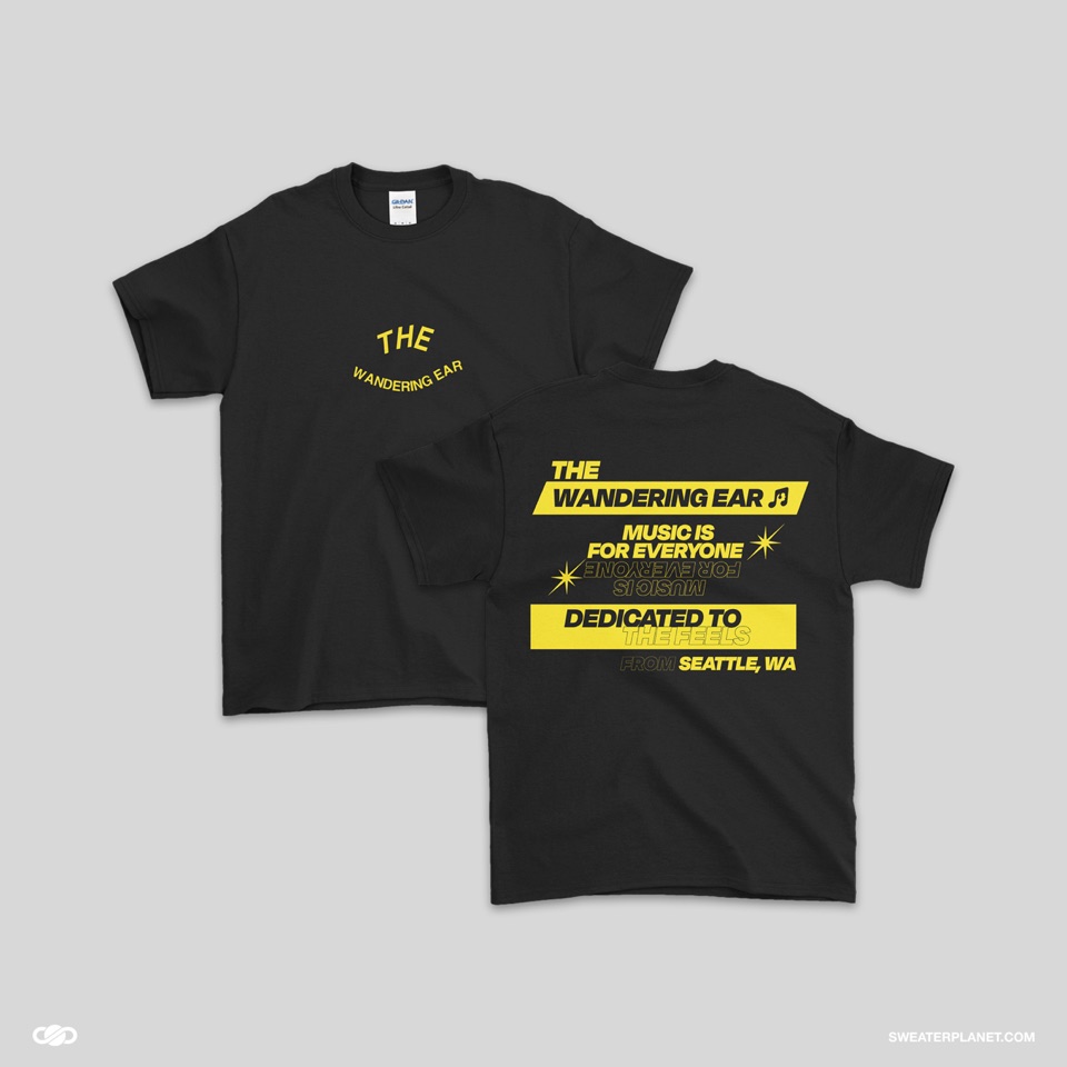 Black & Yellow TWE Shirt