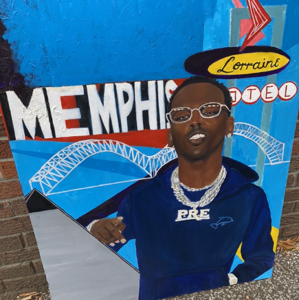 🐬 | Memphis Tribute Prints and Original Painting